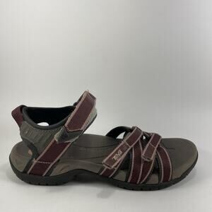 Teva Tirra Hiking Outdoor Sandals Womens Size 6 Shoes Strappy Purple Active